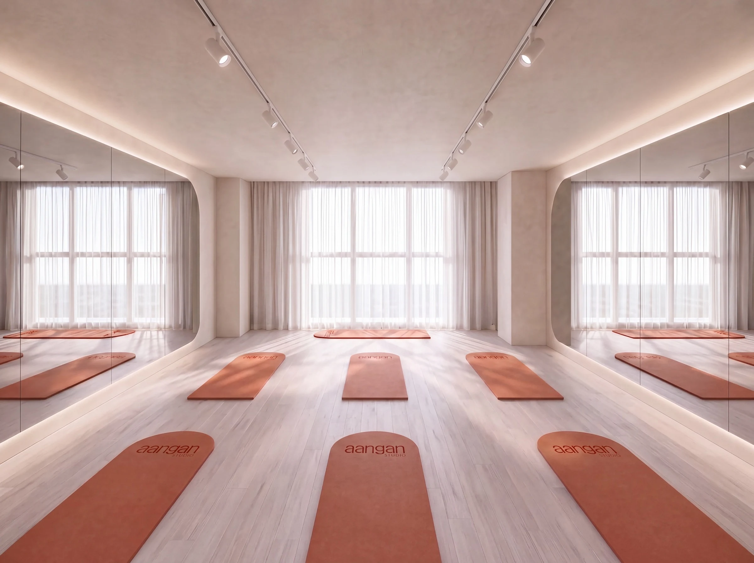 A quiet studio room, ready for a Form class